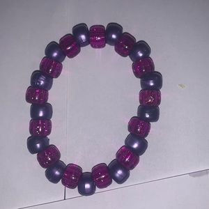 Purple bracelet (home made) SMALL BUSINESS